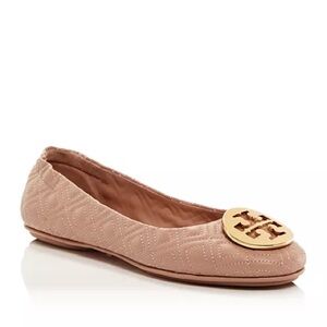 Tory Burch Minnie Quilted travel Ballet Flats size 9.5